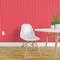 Pre-Pasted Wallpaper 2FT Wide Red Pink Psychedelic Stripes Fashion Pop Art Bold Maximalist Colour 60S Circus Tent Medium Scale Candy Stripe Summer Custom Pre-pasted Wallpaper by Spoonflower